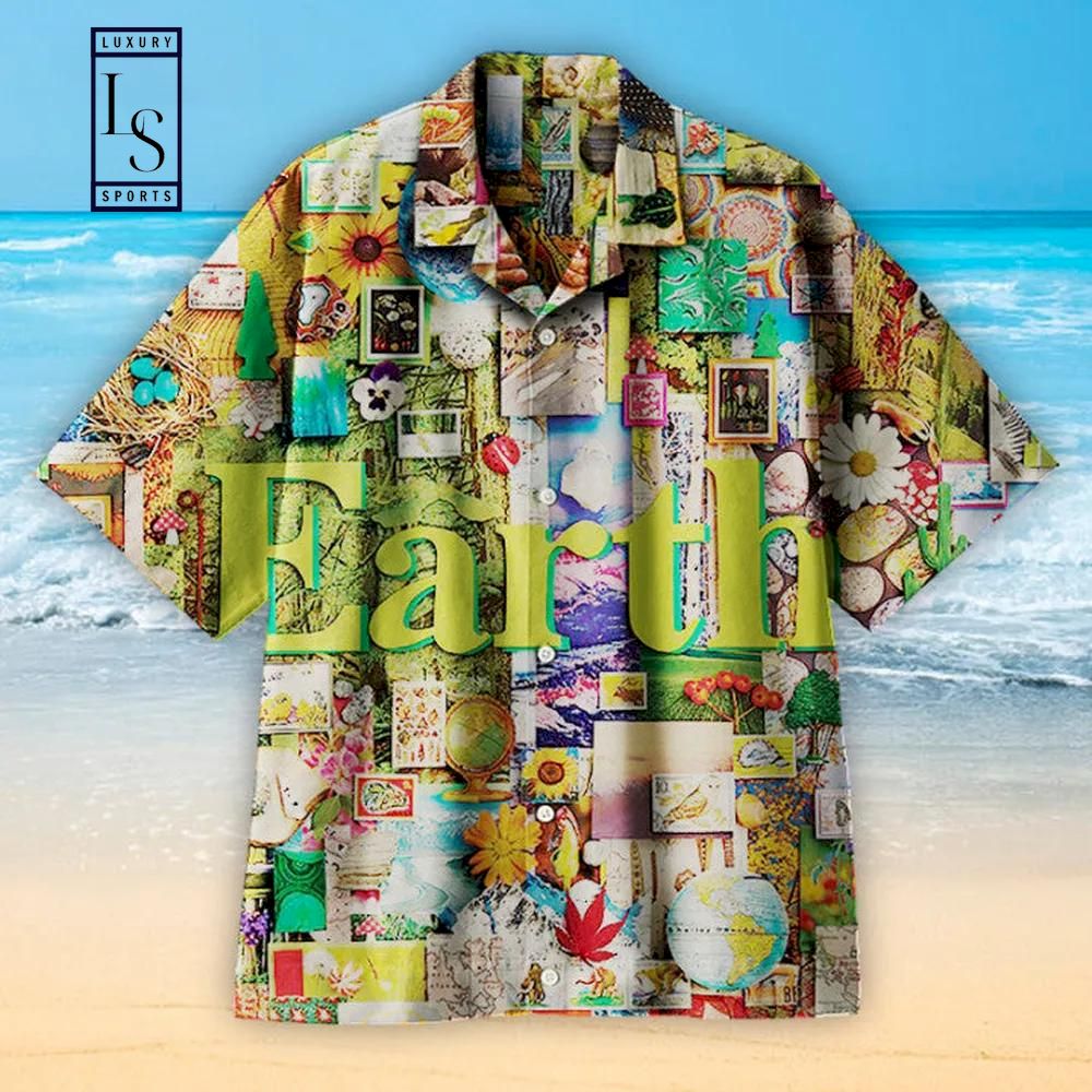 The Earth Is Our Common Home Hawaiian Shirt