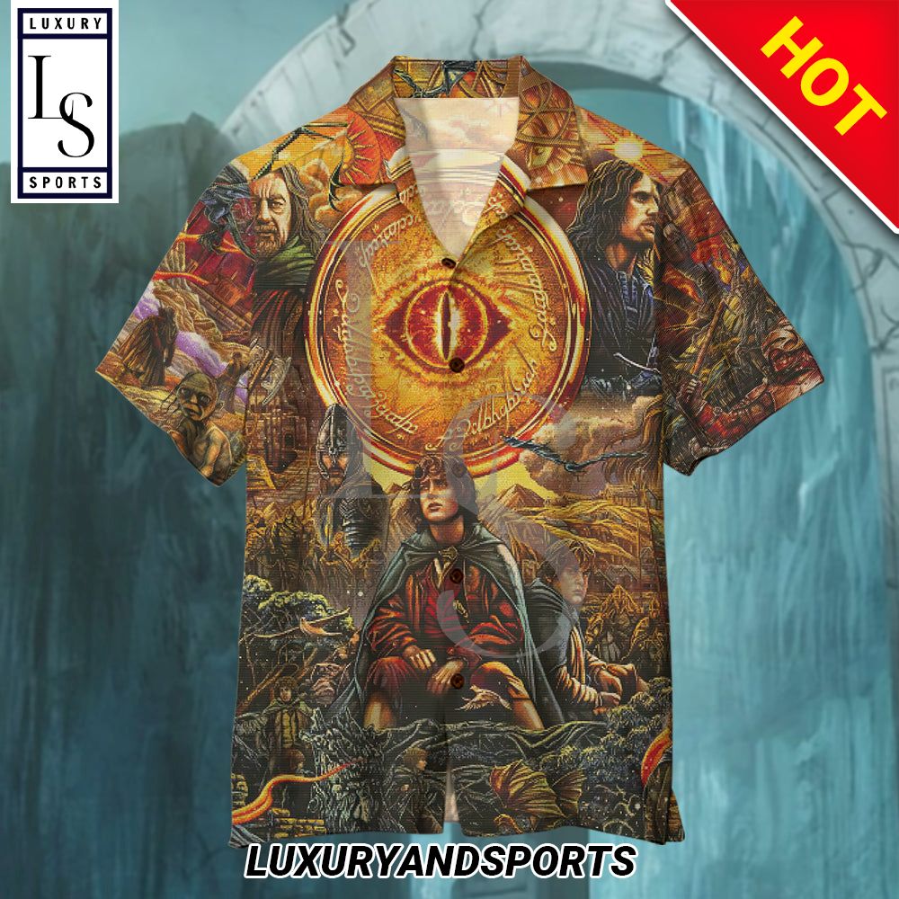 The Hobit Lord Of The Ring Hawaiian Shirt