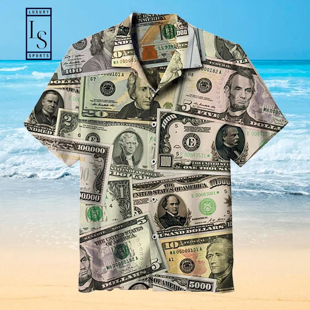 The United States Dollar Hawaiian Shirt