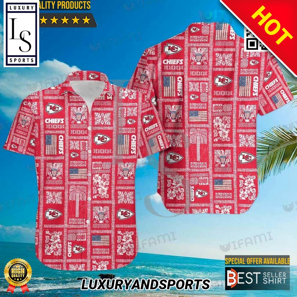 USA Kansas City Chiefs Hawaiian Shirt