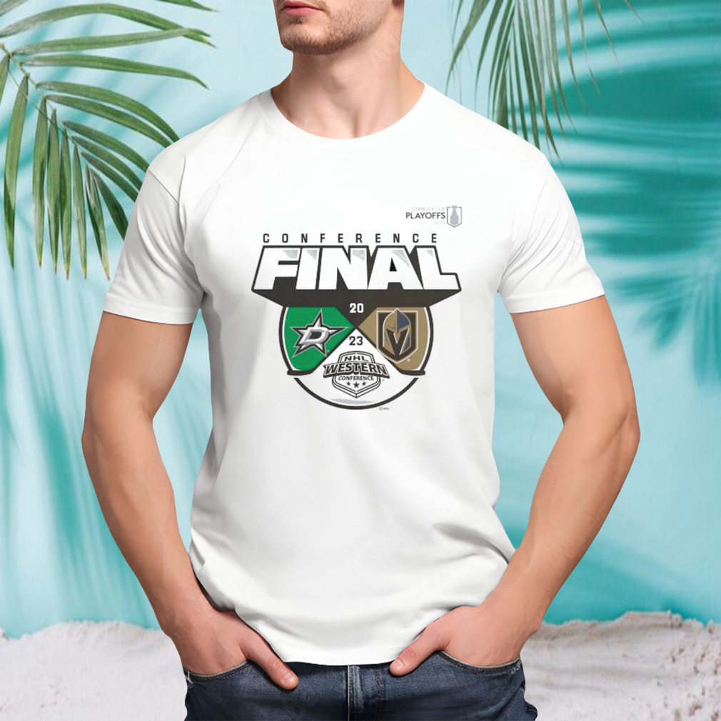 Vegas Golden Knights 2022-23 Western Conference Finals Match-Up shirt