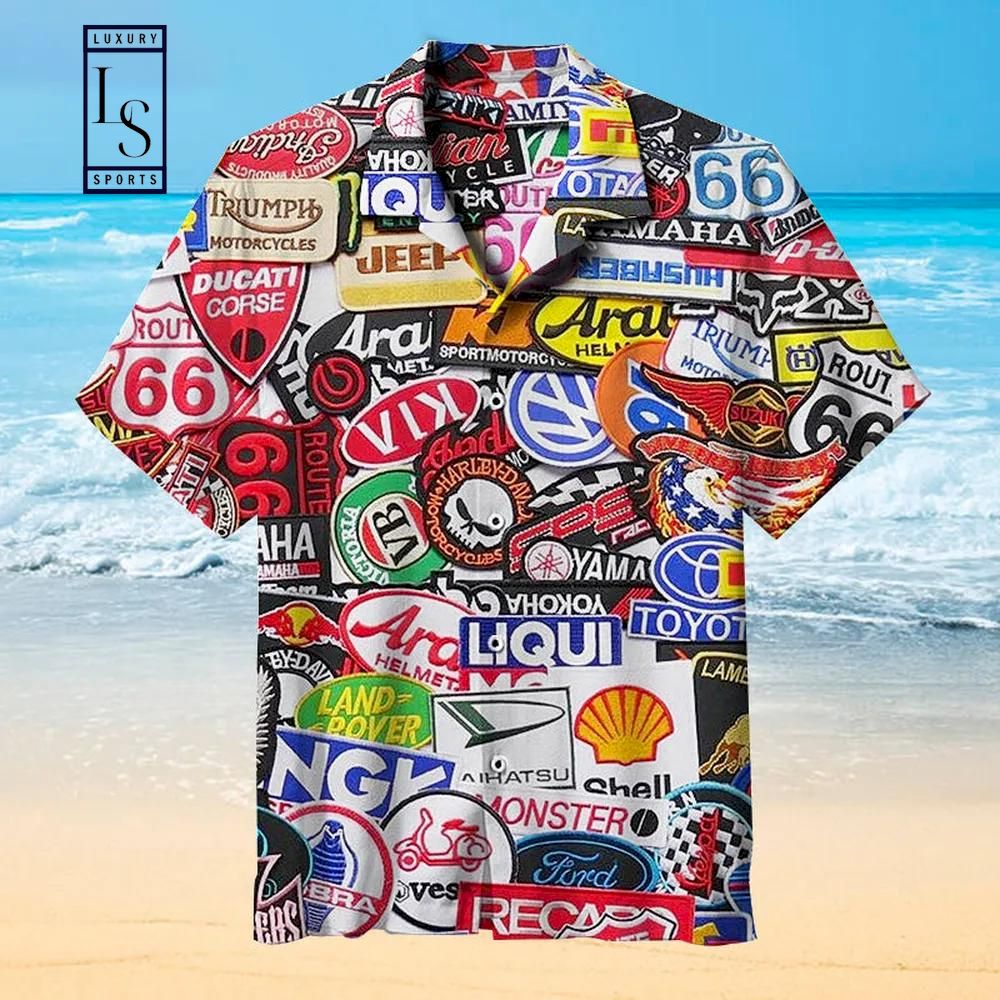 World Famous Car Brand Hawaiian Shirt