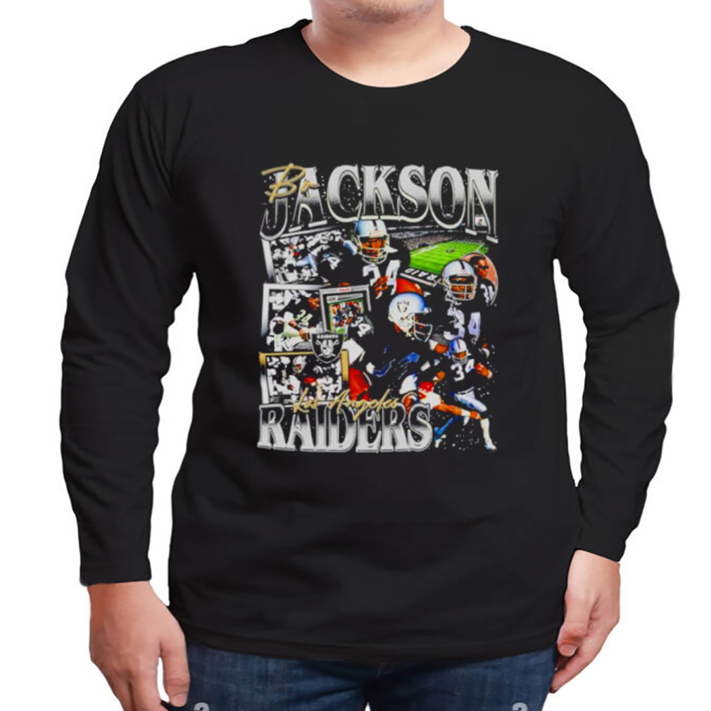 Bo Jackson Los ANgeles Raiders shirt - Store T-shirt Shopping Online