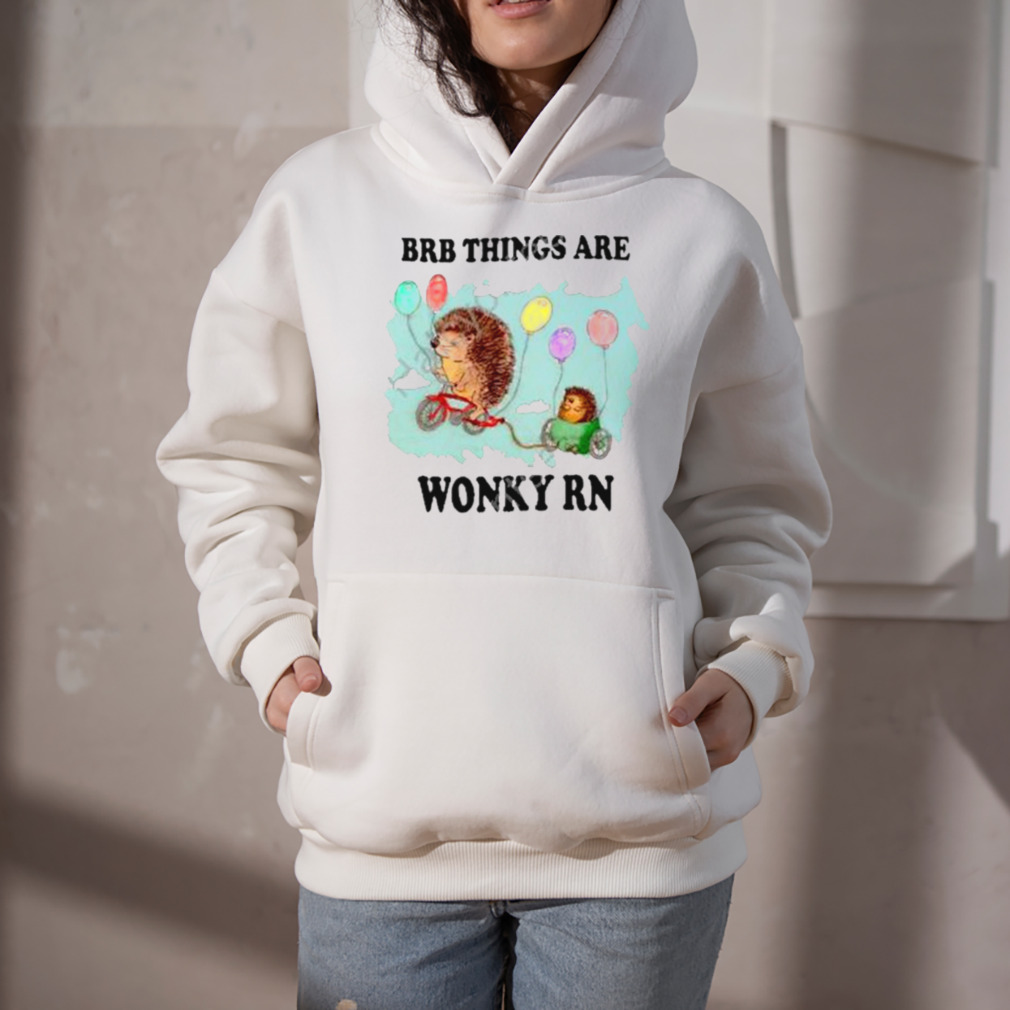 Brb Things Are Wonky Rn shirt 5 Hoodie