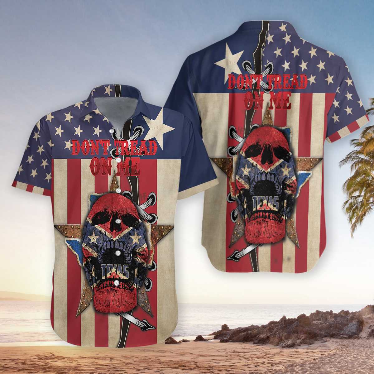 Don_T Tread On Me Hawaiian Shirt
