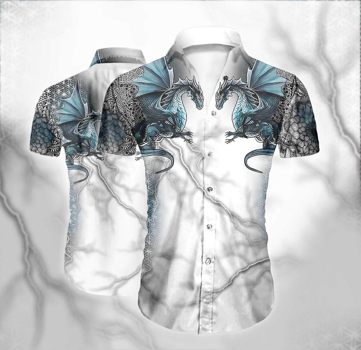 Dragon Tattoo Hawaiian Shirts