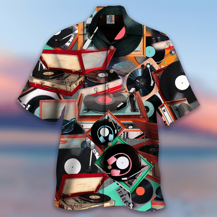 Every Sha-La-La Melody On Record Players Hawaiian Shirt