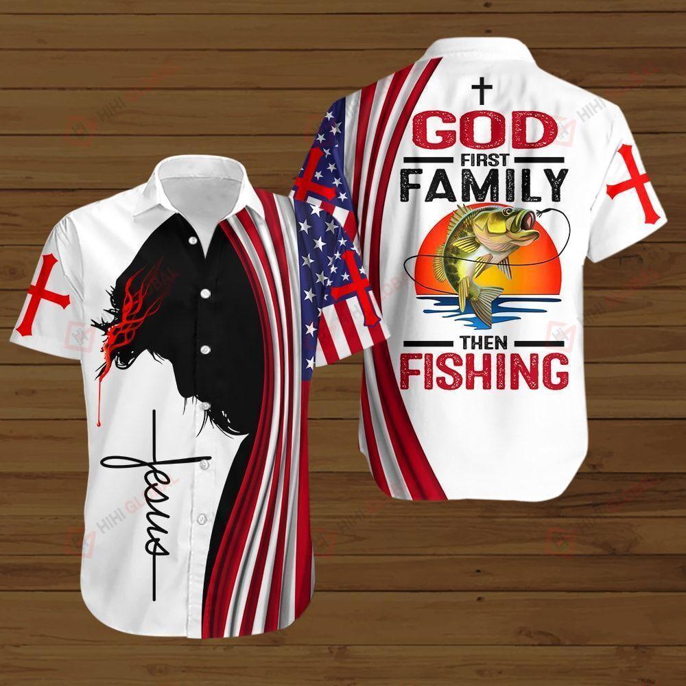 Fishing Hawaiian Shirt Unisex