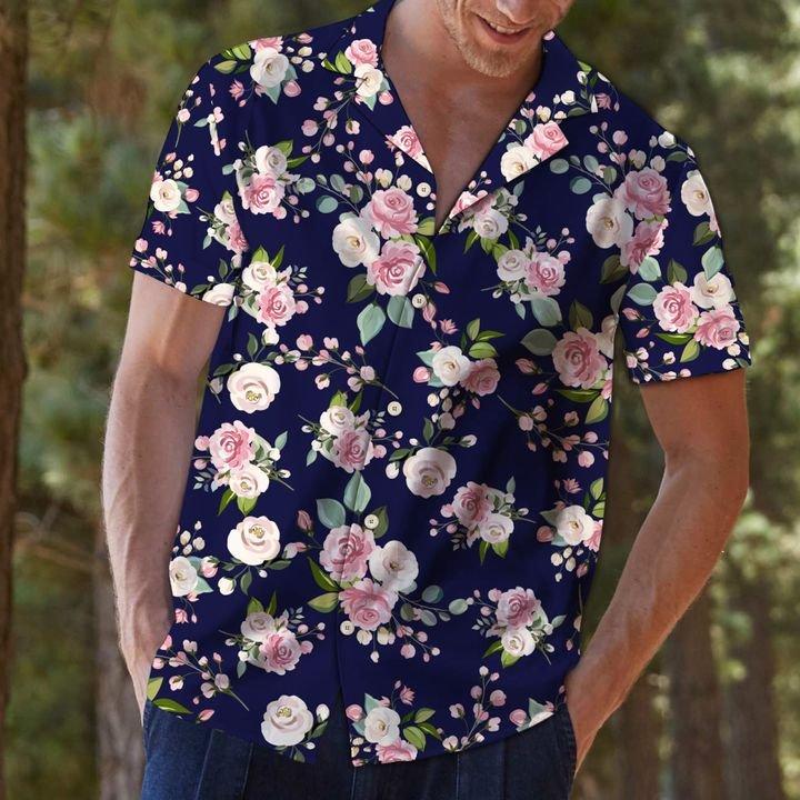 Floral Hawaiian Shirt Unisex