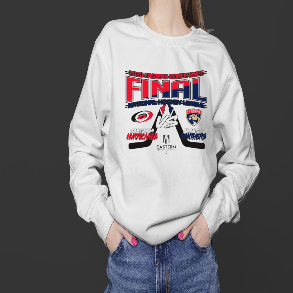 Florida Panthers vs. Carolina Hurricanes 2023 Eastern Conference Final Youth Shirt 4 Sweater