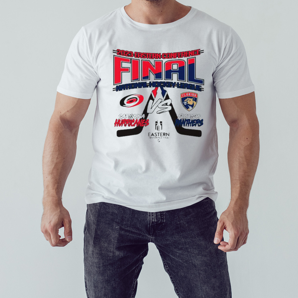 Florida Panthers vs. Carolina Hurricanes 2023 Eastern Conference Final Youth Shirt 1 Unisex shirt