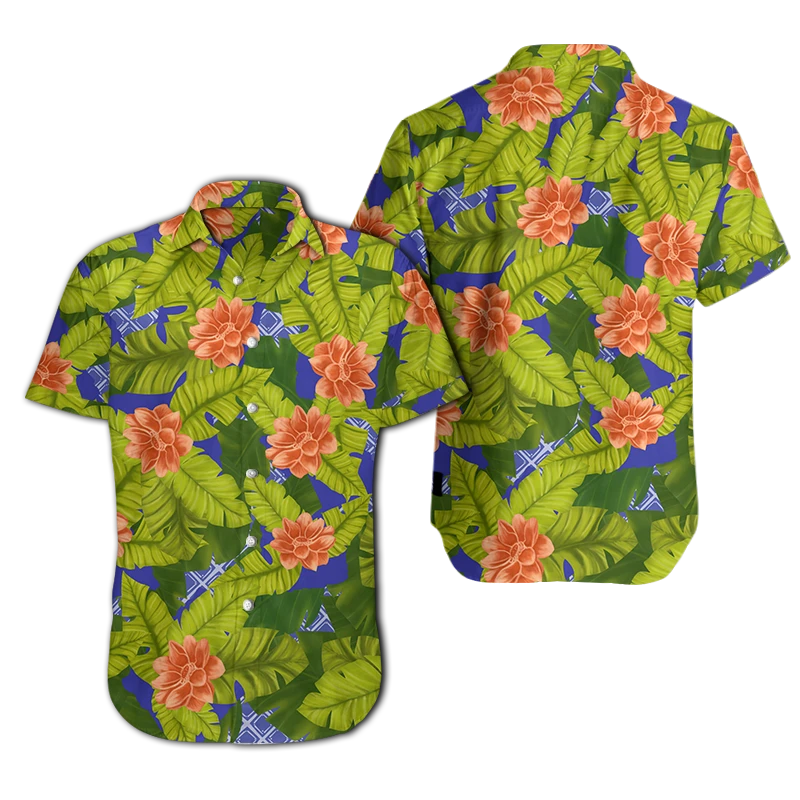 Flowers Hawaiian Shirts