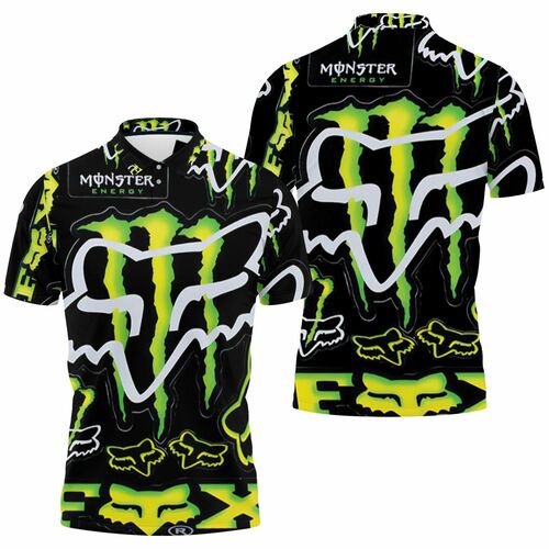 Monster Energy Logo For Lovers 3d 3D All Over Print Polo Shirt