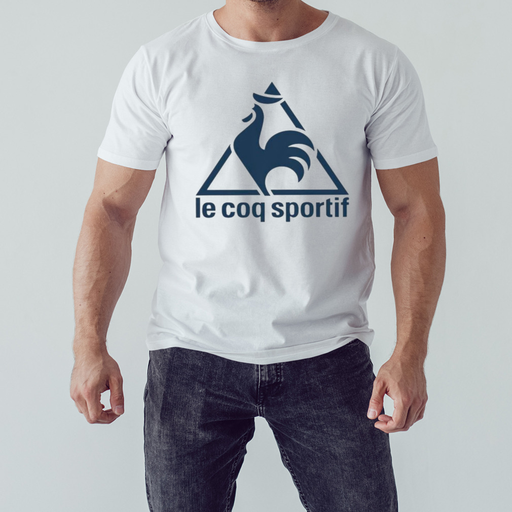 Navy Logo Coq Sportif T-Shirt - Store T-shirt Shopping Online