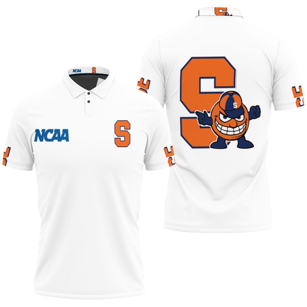 Syracuse Orange Ncaa Bomber Jacket 3D All Over Print Polo Shirt