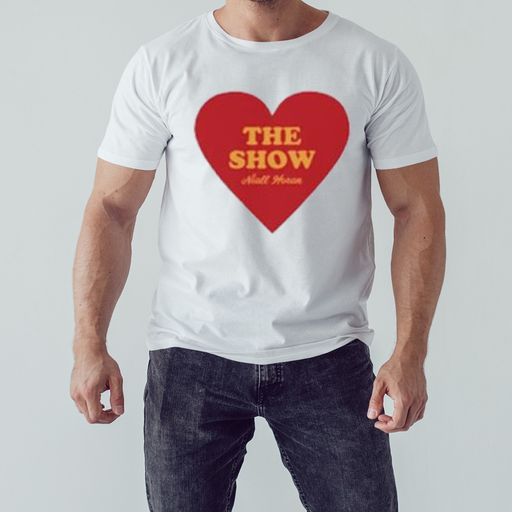 The show niall horan heart shirt 1 Unisex shirt