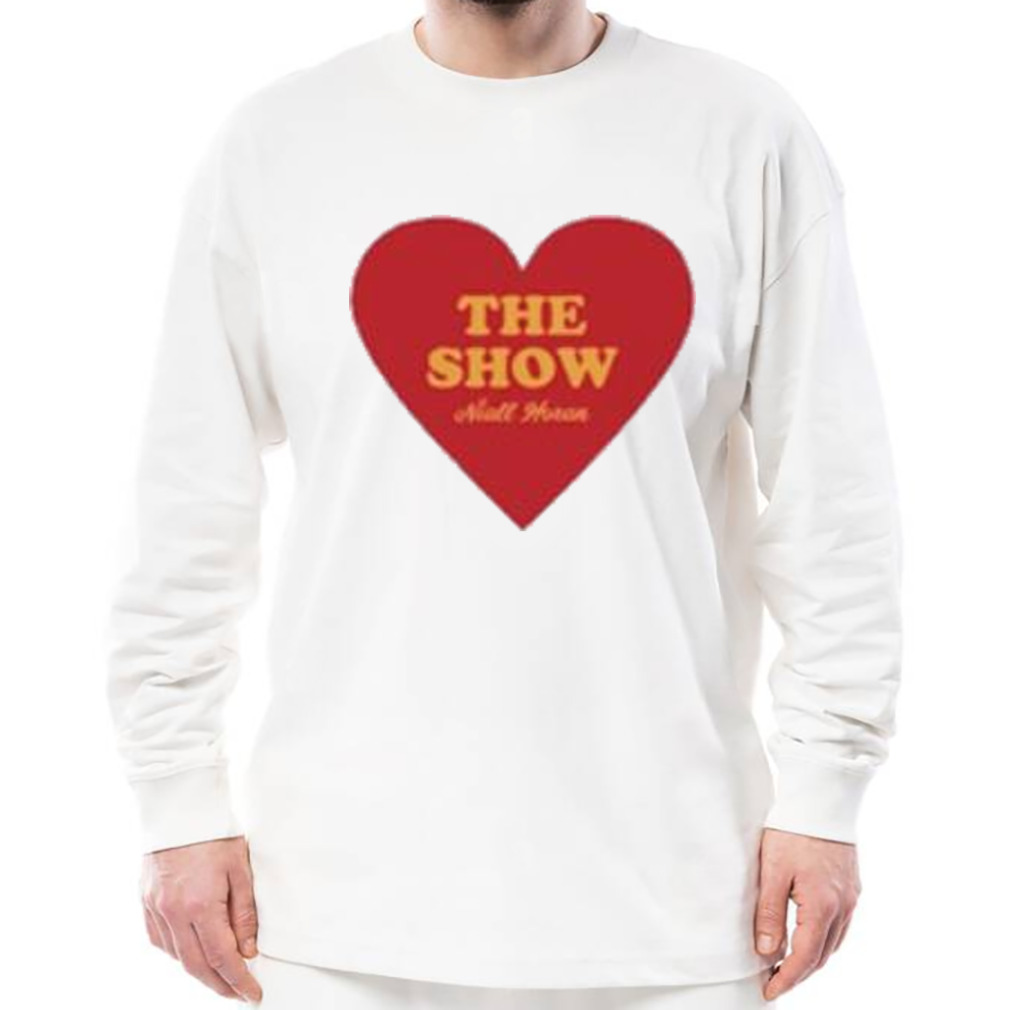 The show niall horan heart shirt 3 Longsleeve shirt