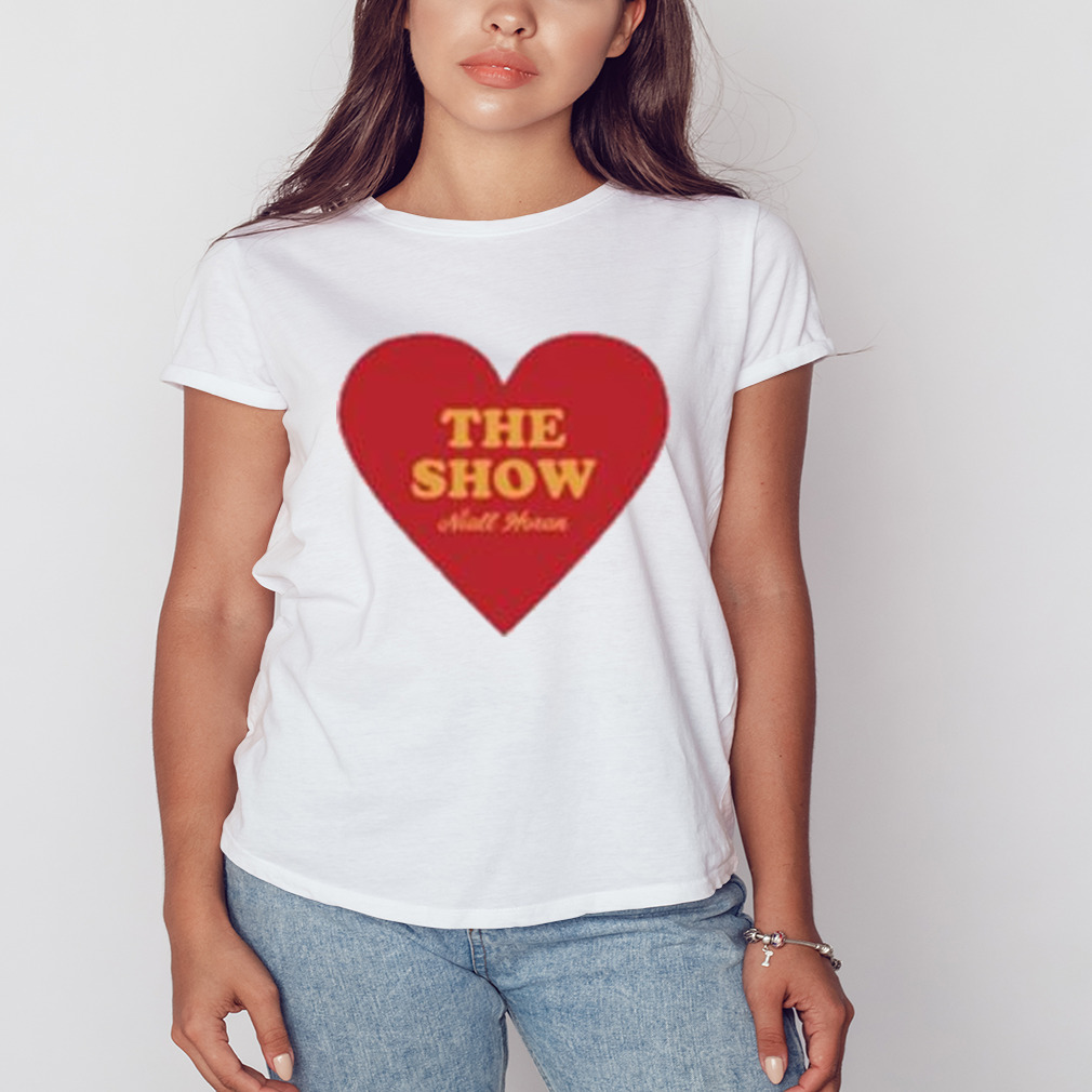 The show niall horan heart shirt 2 Women's shirt