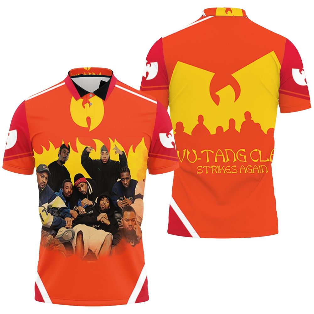 Wu Tang Clan American Saga Season 2 Release Date 3D All Over Print Polo Shirt