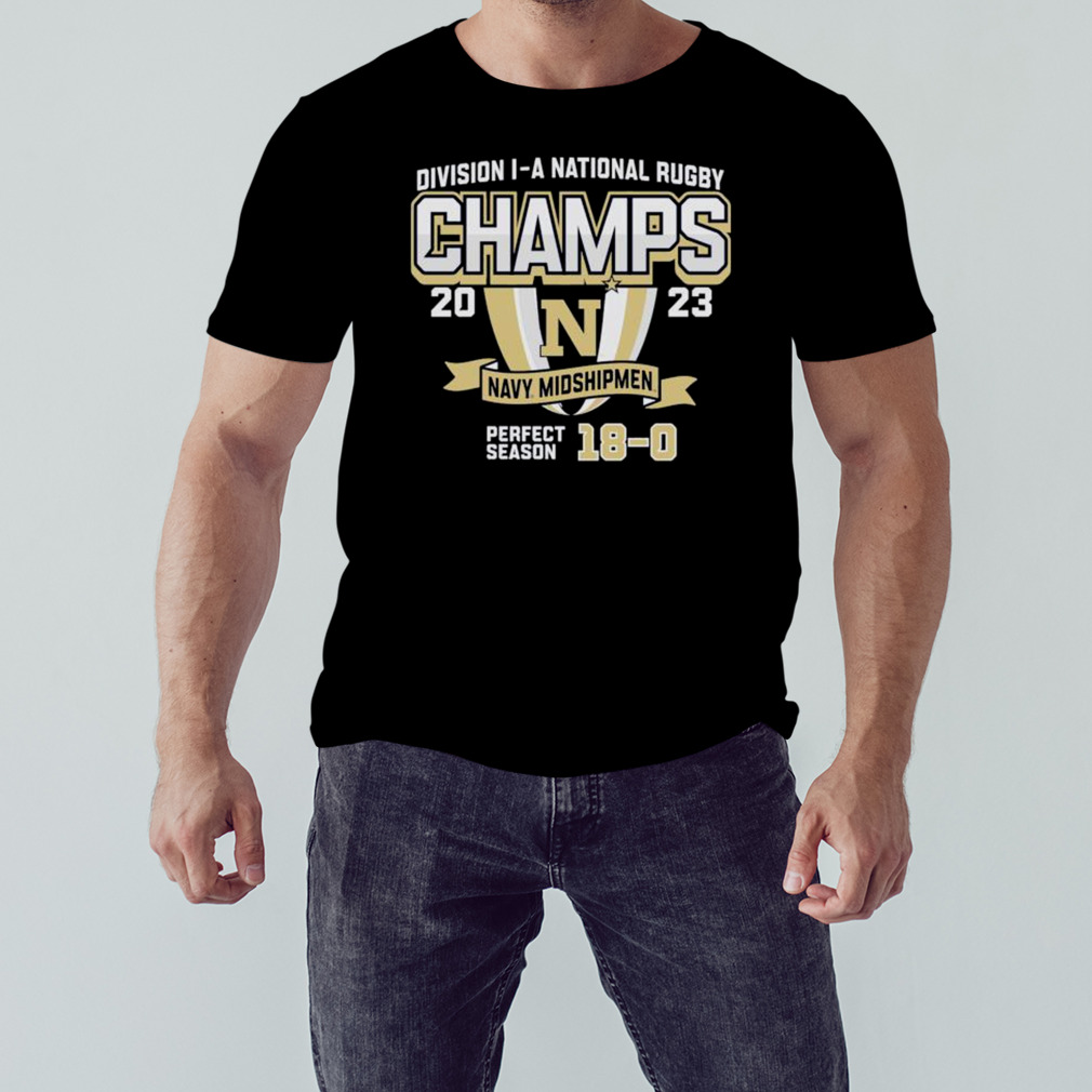 Navy Midshipmen 2023 NCAA Men’s Rugby National Champions T-Shirt