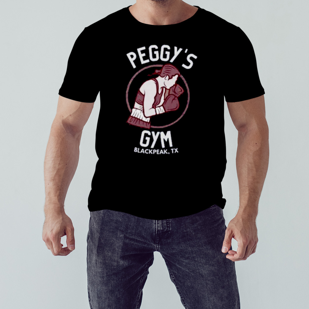 Peggy’s gym blackpeak shirt
