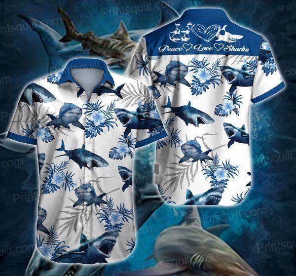 Best Shark Hawaiian Shirt