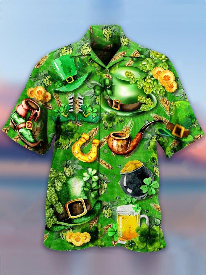 Happy St.Patrick_S Day Hawaiian Shirt Unisex