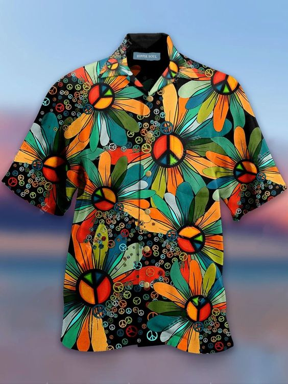 Holiday Floral Hawaiian Shirt