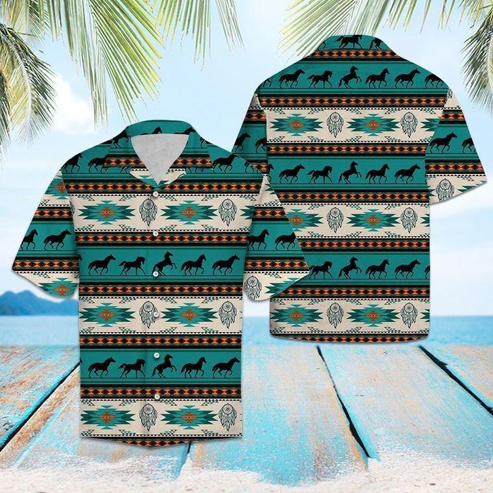 Horse Native Hawaiian Shirt