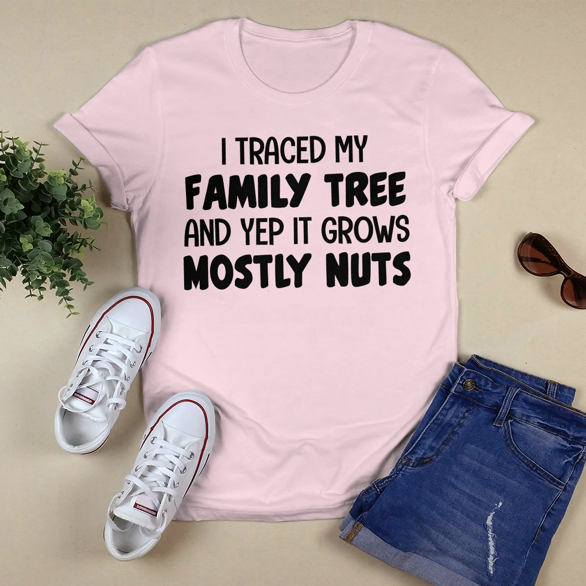 I Traced My Family Tree shirt