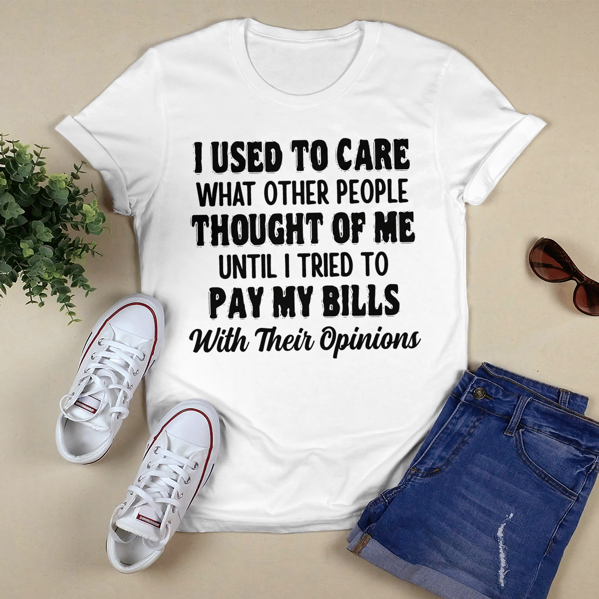 I Used To Care shirt