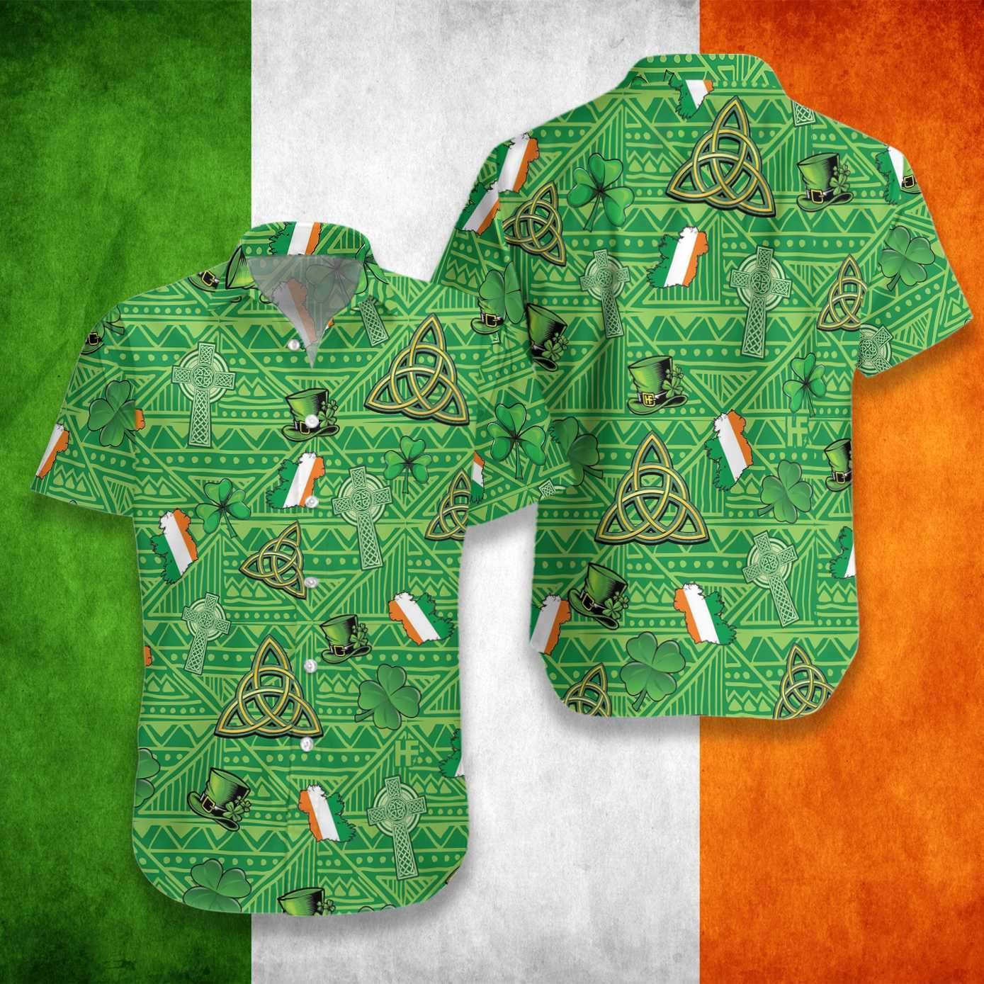 Irish Saint Patrick_S Day Hawaiian Shirts
