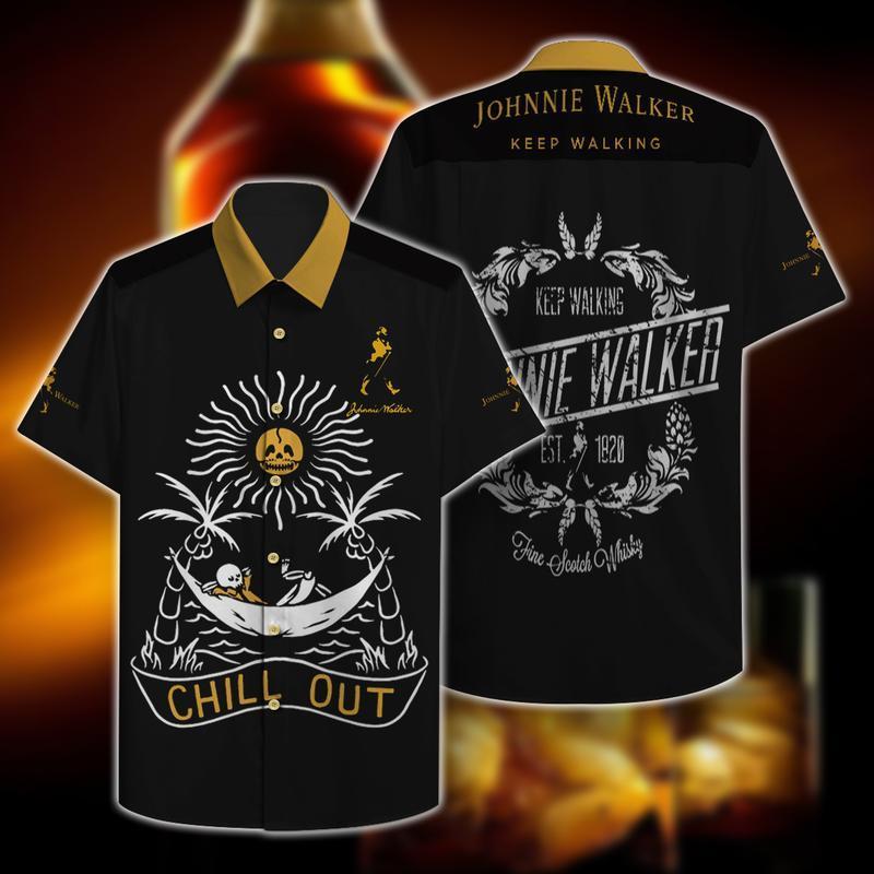 Johnnie Walker Hawaiian Shirt