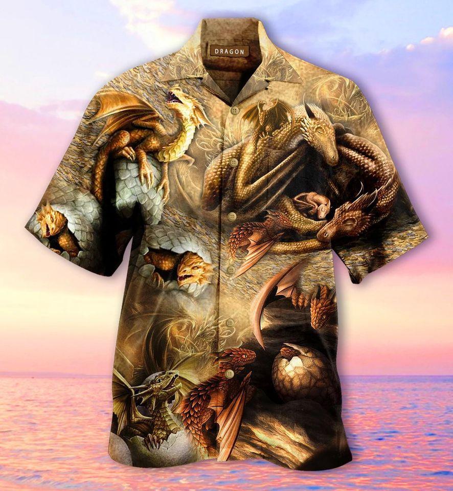 Look Into Dragon Eggs, Great Things Happen Inside Hawaiian Shirt