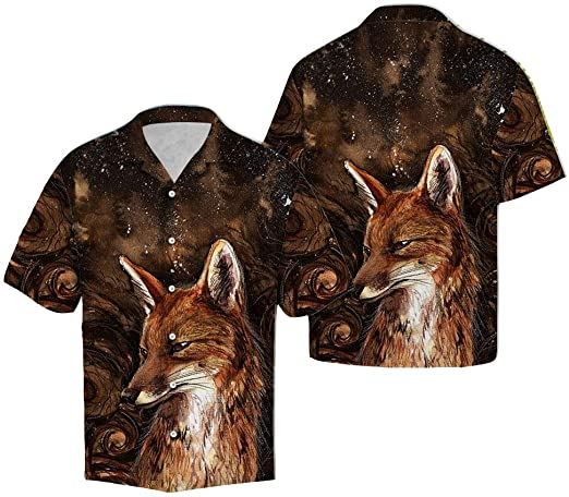 Lovely Fox Hawaiian Shirt