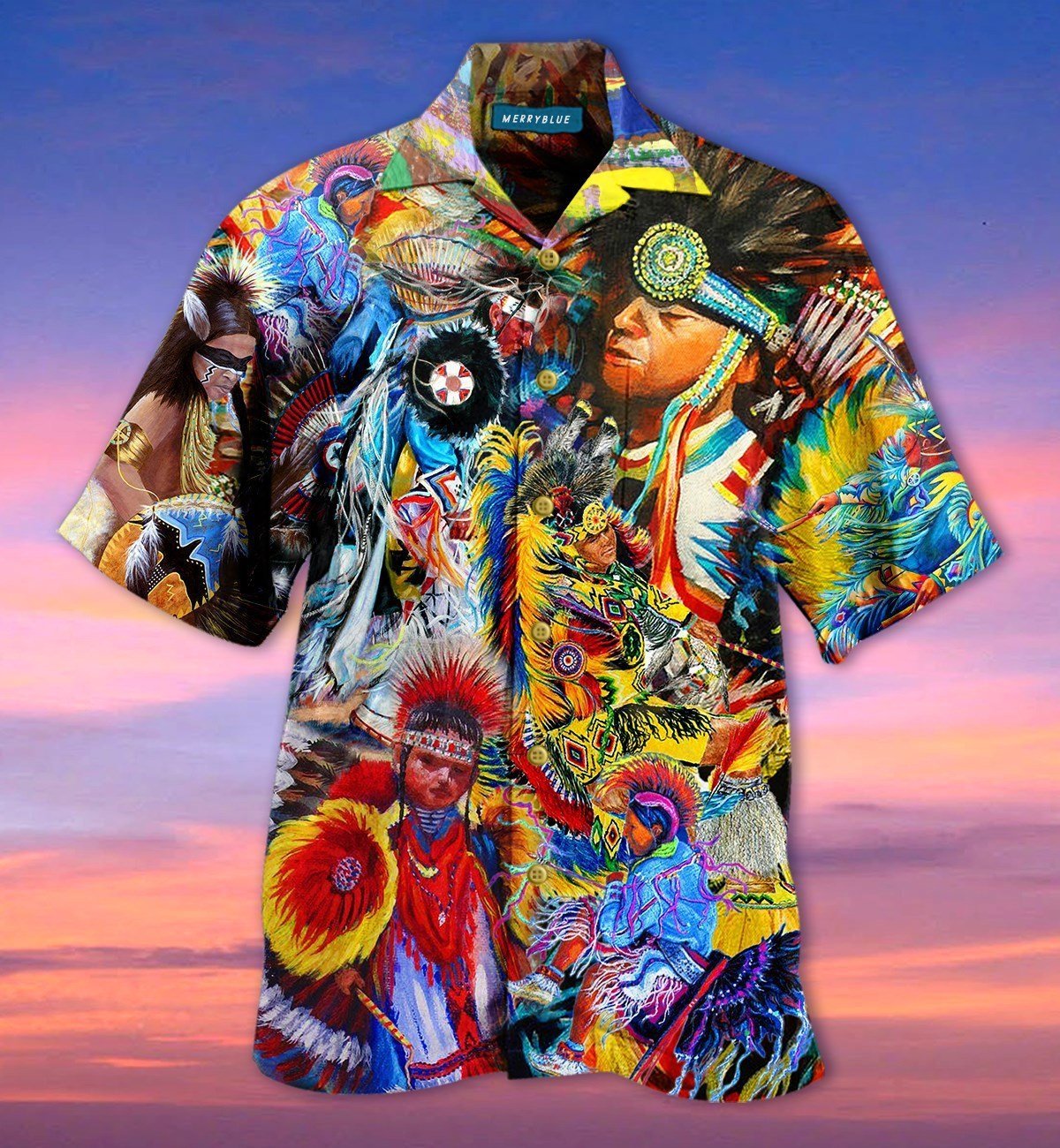 Native American Hawaiian Shirt Unisex Adult Hw2784