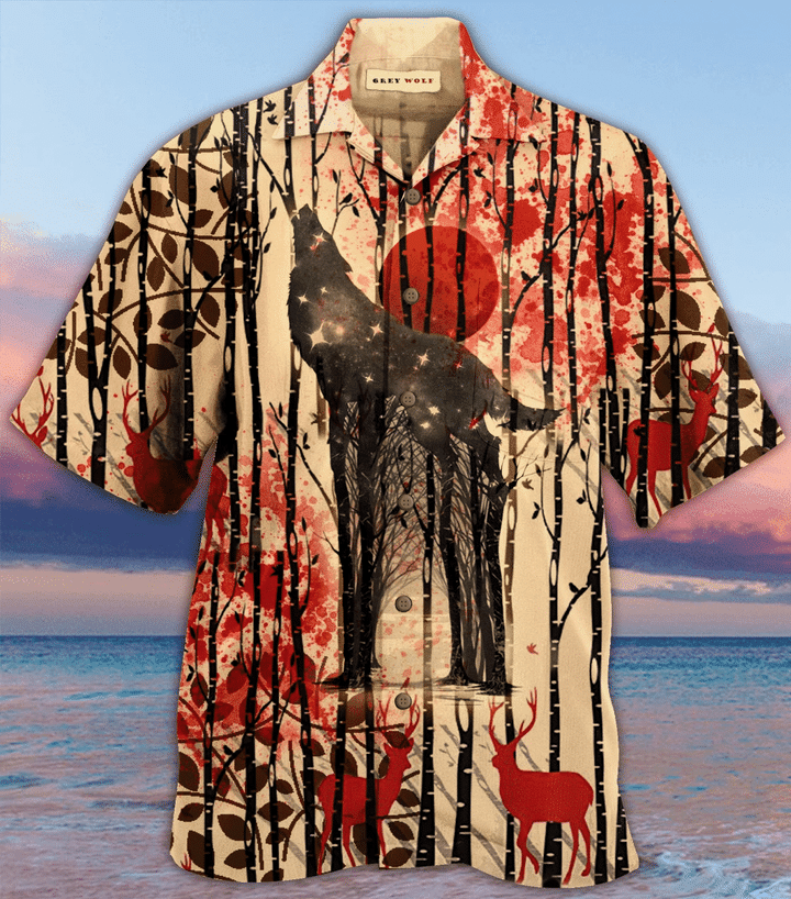 One Wolf Lives No Sheep_S Safe Christmas Hawaiian Shirt
