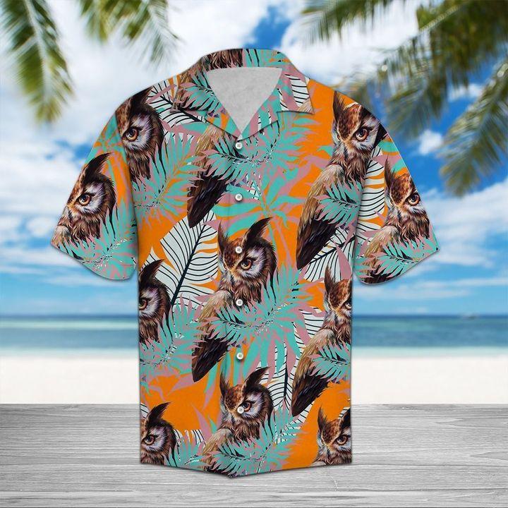 Owl Hawaiian Shirts Unisex