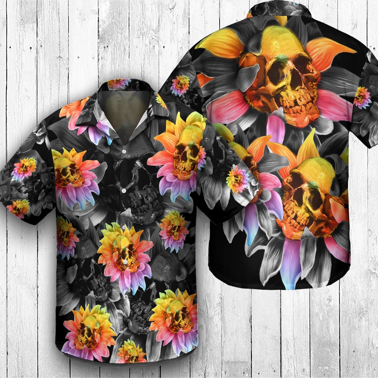Rainbow Hawaiian Shirts