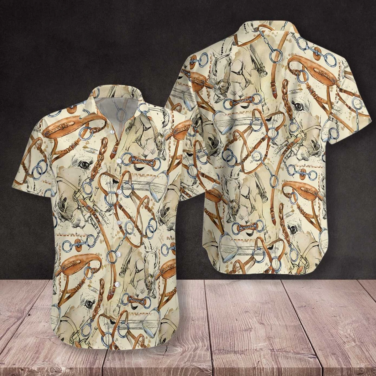 Riding Horse Hawaiian Shirt