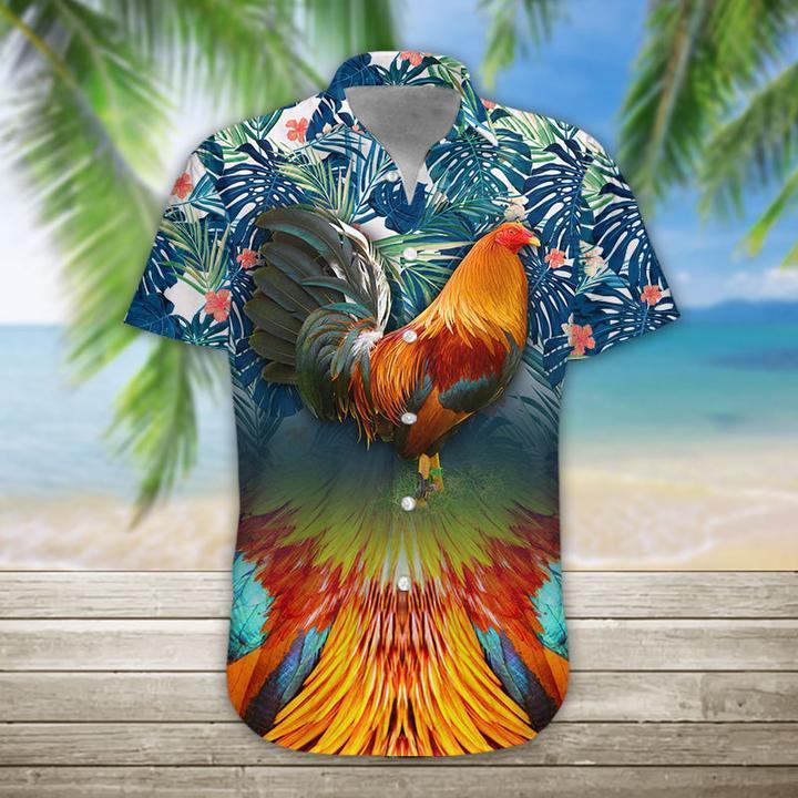 Rooster Hawaiian Shirt