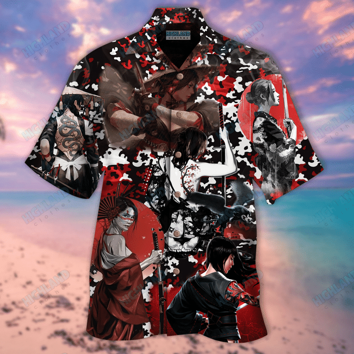 Samurai Hawaiian Shirts