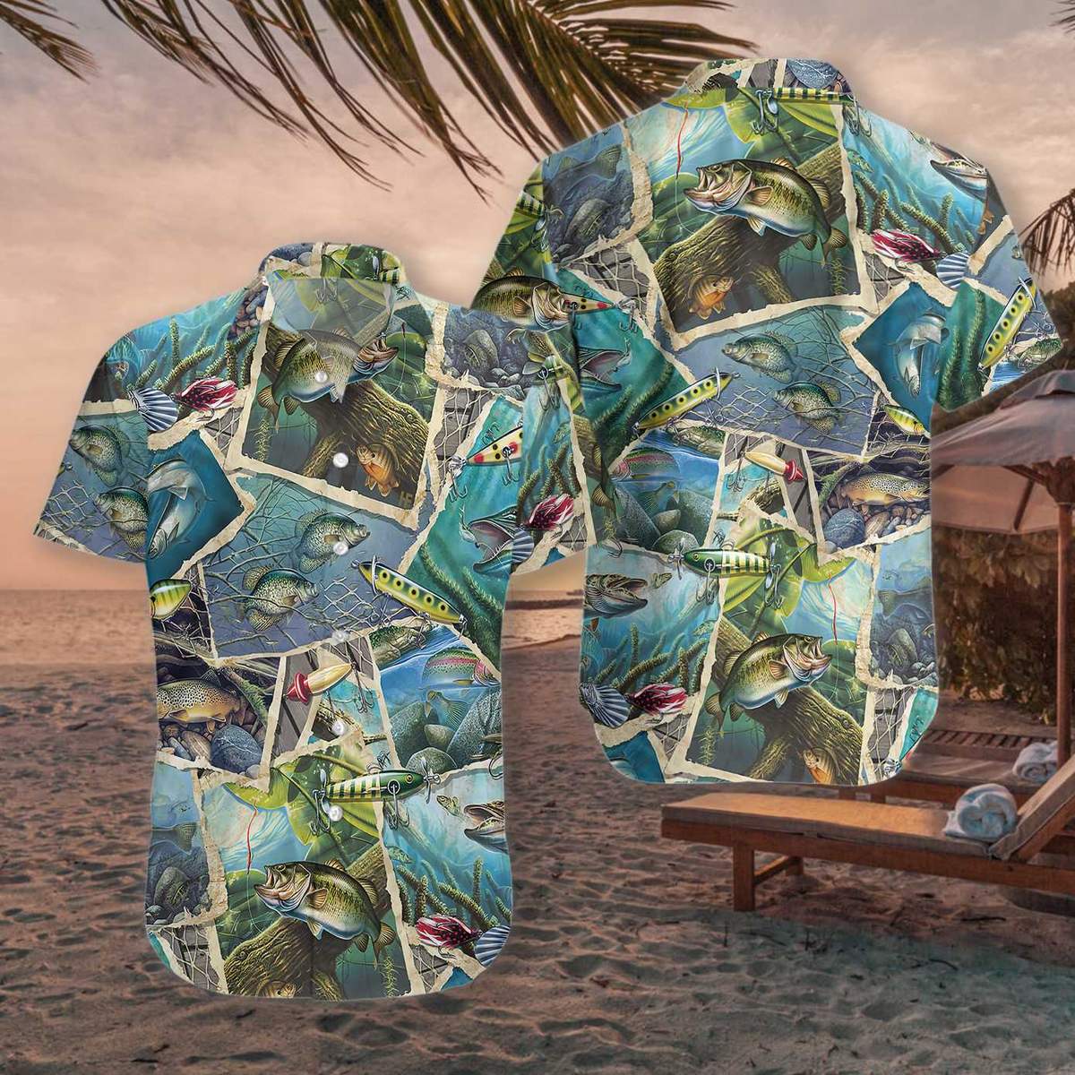 Top Fishing Hawaiian Shirt