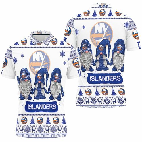 Christmas Gnomes New York Islanders Ugly Sweatshirt Christmas 3d 3D All Over Print Polo Shirt Christmas Gnomes New York Islanders Ugly Sweatshirt Christmas 3d 3D All Over Print Polo Shirt