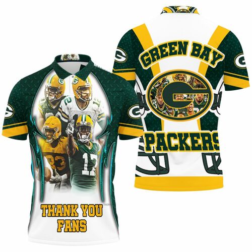 Green Bay Packers Super Bowl Nfc North Division Champions 3D All Over Print Polo Shirt