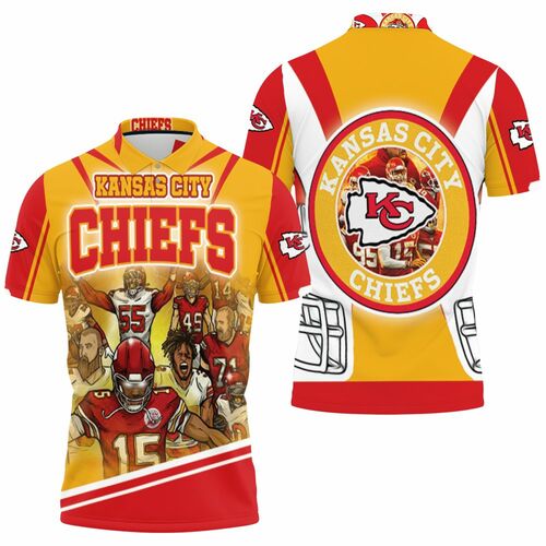 Kansas City Chiefs Super Bowl Afc West Division Champions For Fans 3D All Over Print Polo Shirt Kansas City Chiefs Super Bowl Afc West Division Champions For Fans 3D All Over Print Polo Shirt