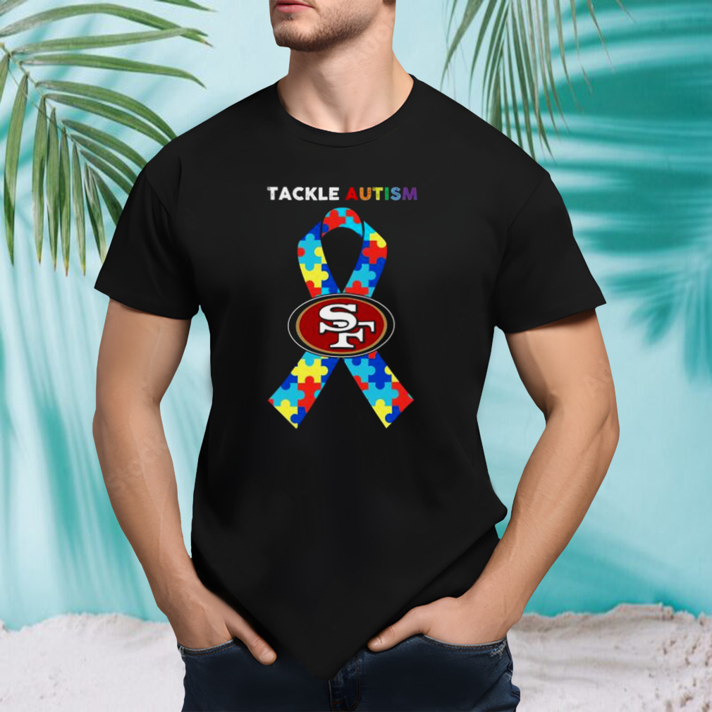 Original San Francisco 49ers Tackle Autism Awareness Sweatshirt