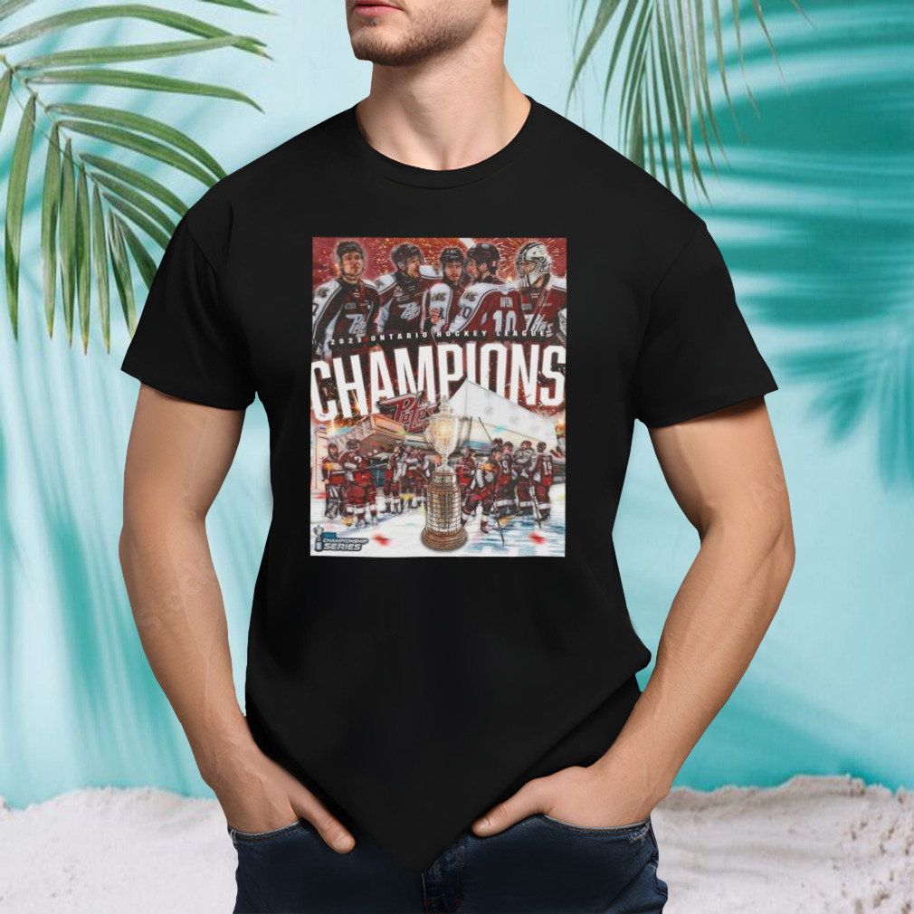 Peterborough Petes 2023 Ontario Hockey League Champions Shirt