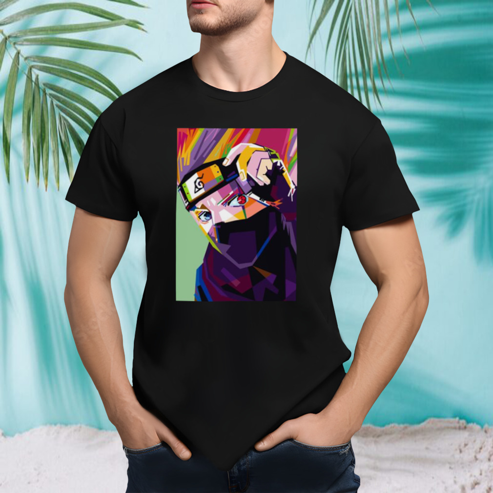 Pop Art Hatake Kakashi Naruto Shippuden shirt