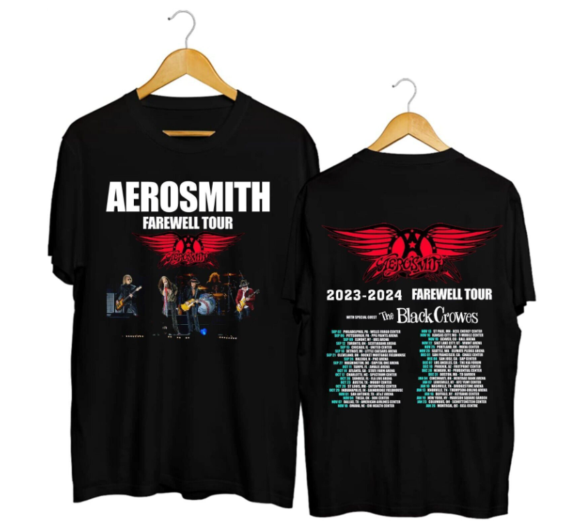 Aerosmith Shirt Tour 2023 shirt